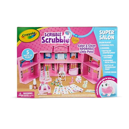 6 Pack: Crayola&#xAE; Scribble Scrubbie&#xAE; Pets! Super Salon